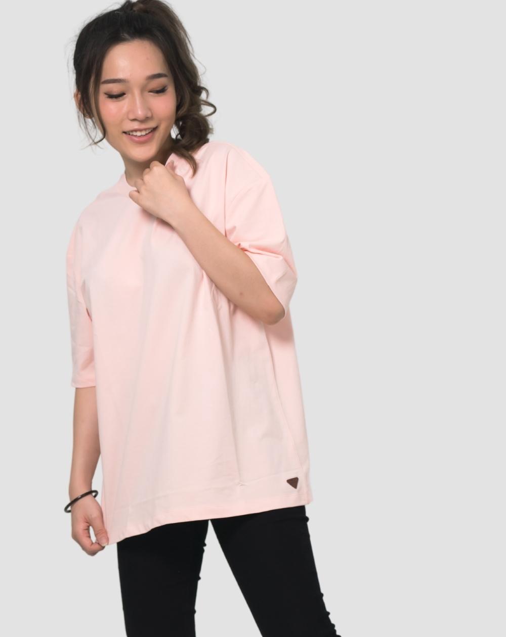 Buy Oversized Short-Sleeve T-Shirt - Order Tops online 5000006281 - PINK US