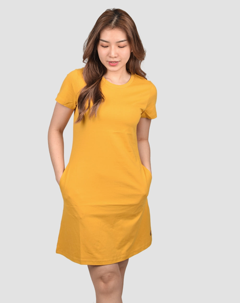 A Line Dress | Women Mustard