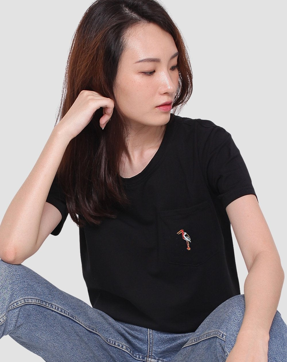 Stork  | Unisex Adult Embroidery (XS only)